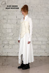 marc le bihanless strap jacket 2643 off White rice white